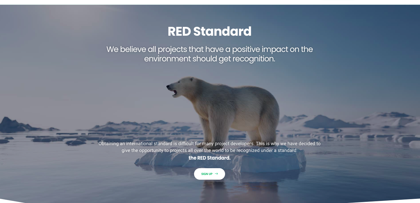 RED Standard - list your project