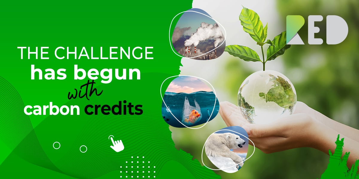 The challenge has begun with carbon credits